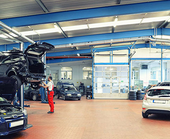 Pre-Engineered Workshop Building for Industrial Use